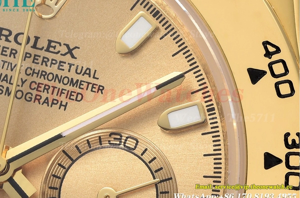 Dial 40mm GDF Gold A3836 YG Daytona YG 0513